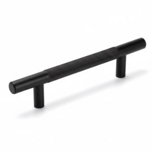 kökshandtag svart räfflad